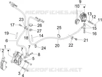 Brakes pipes - Calipers