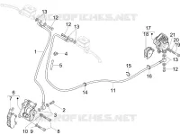 Brakes pipes - Calipers