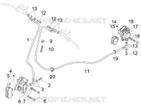 Brakes pipes - Calipers