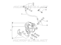 Brakes pipes - Calipers