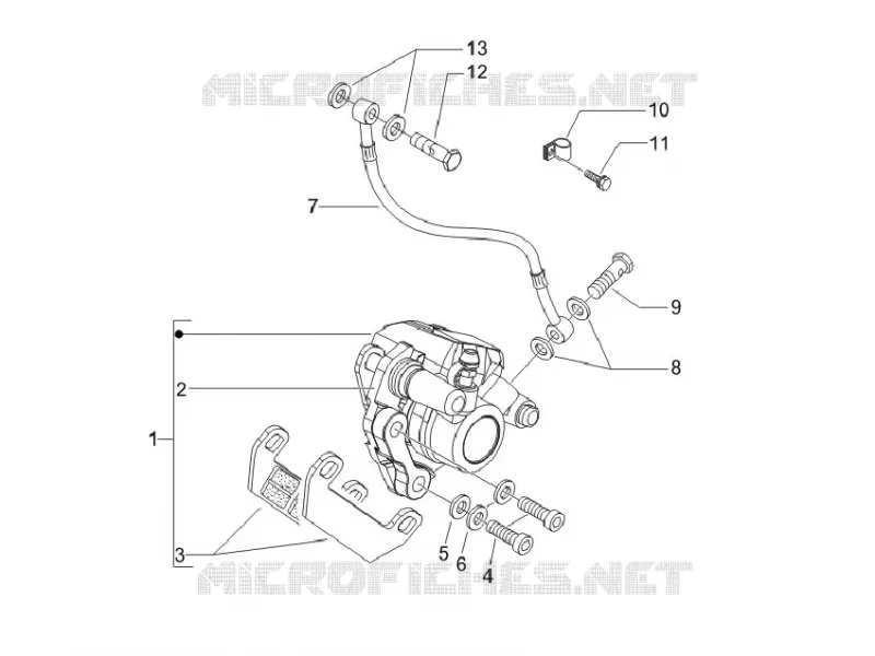 Brakes pipes - Calipers