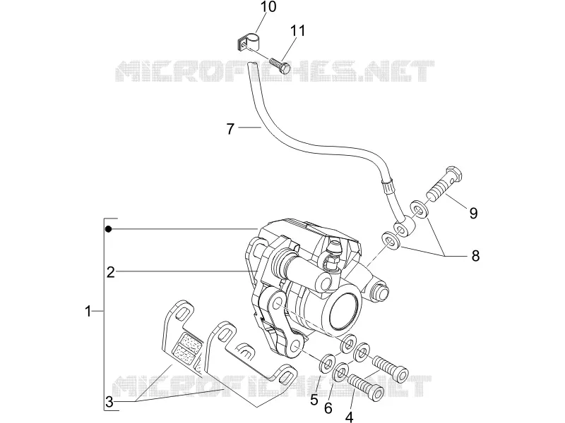 Brakes pipes - Calipers