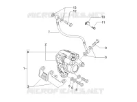 Brakes pipes - Calipers