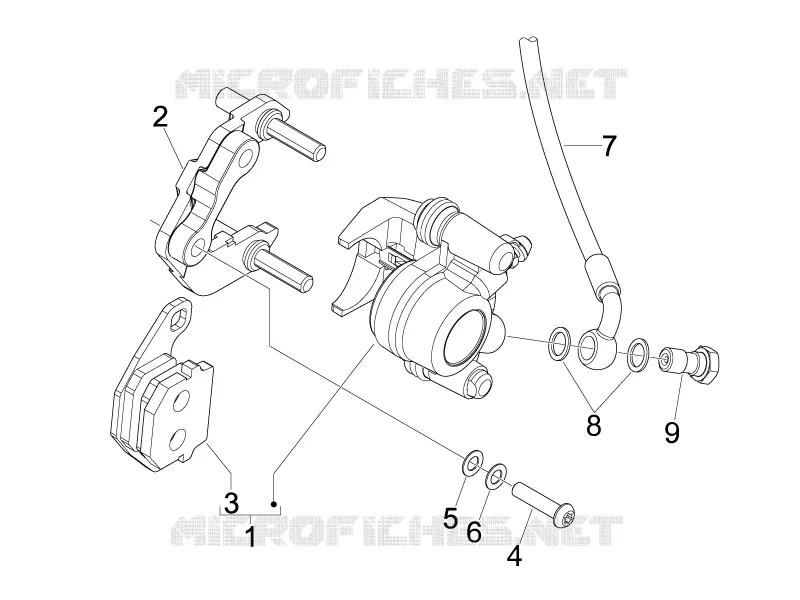 Brakes pipes - Calipers