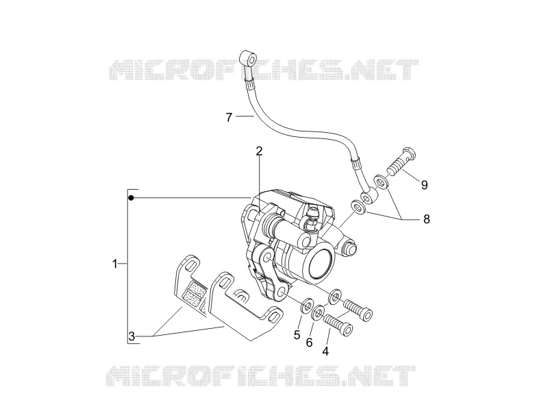 Brakes pipes - Calipers