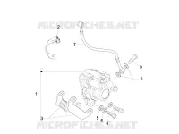 Brakes pipes - Calipers