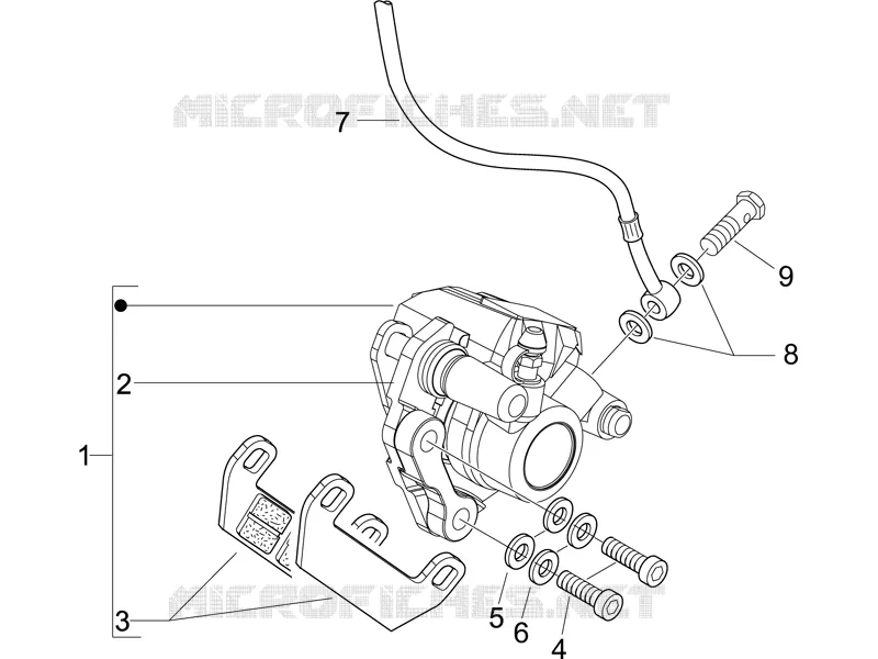 Brakes pipes - Calipers