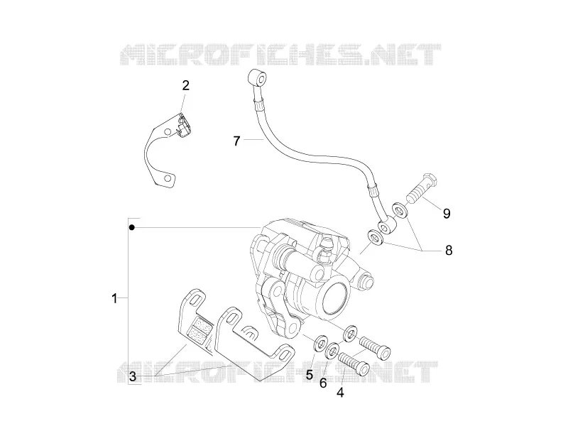 Brakes pipes - Calipers