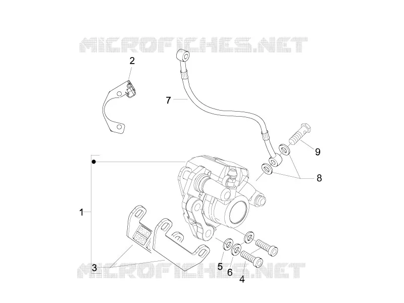 Brakes pipes - Calipers