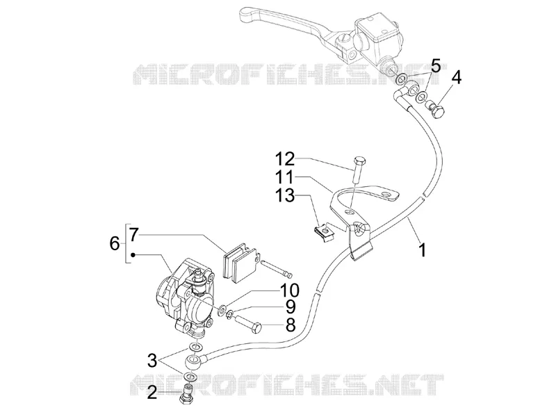 Brakes pipes - Calipers