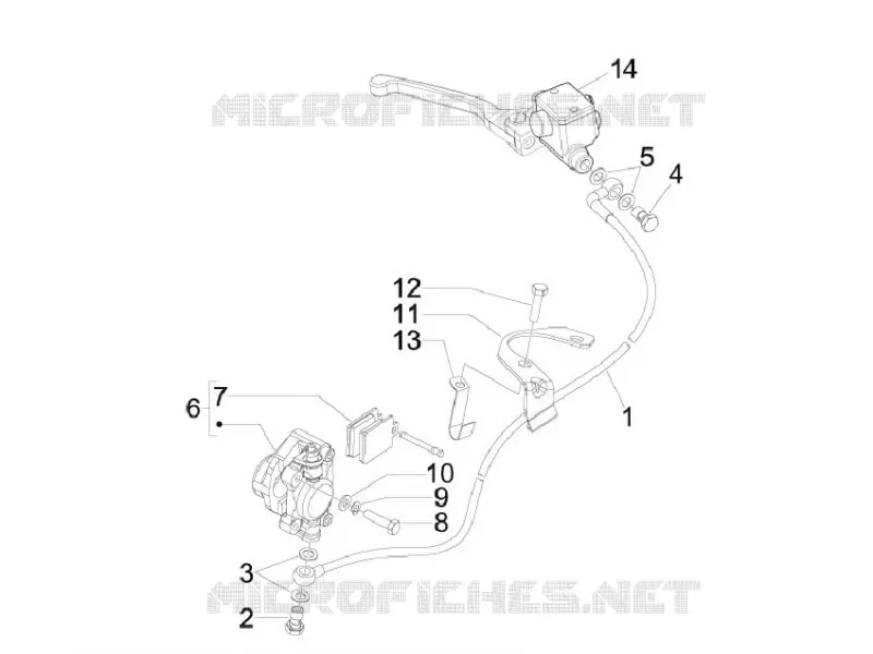 Brakes pipes - Calipers