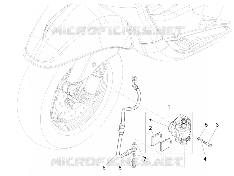 Brakes pipes - Calipers