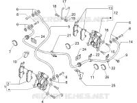 Brakes pipes - Calipers
