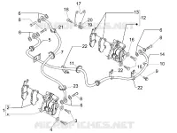Brakes pipes - Calipers