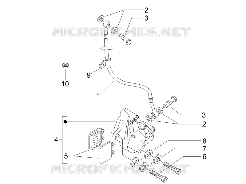 Brakes pipes - Calipers