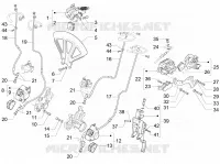 Brakes pipes - Calipers (ABS)