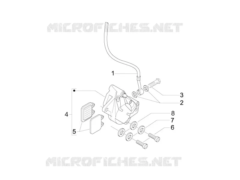 Brakes pipes - Calipers