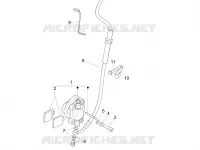 Brakes pipes - Calipers