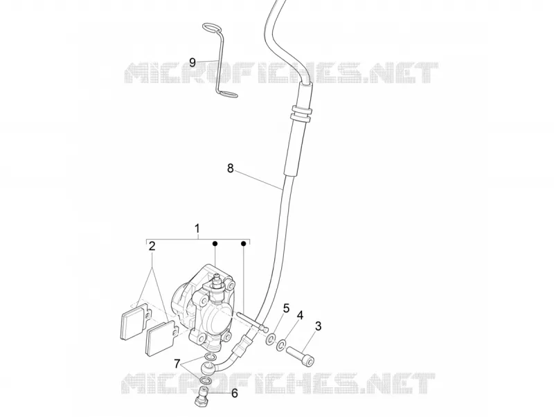Brakes pipes - Calipers