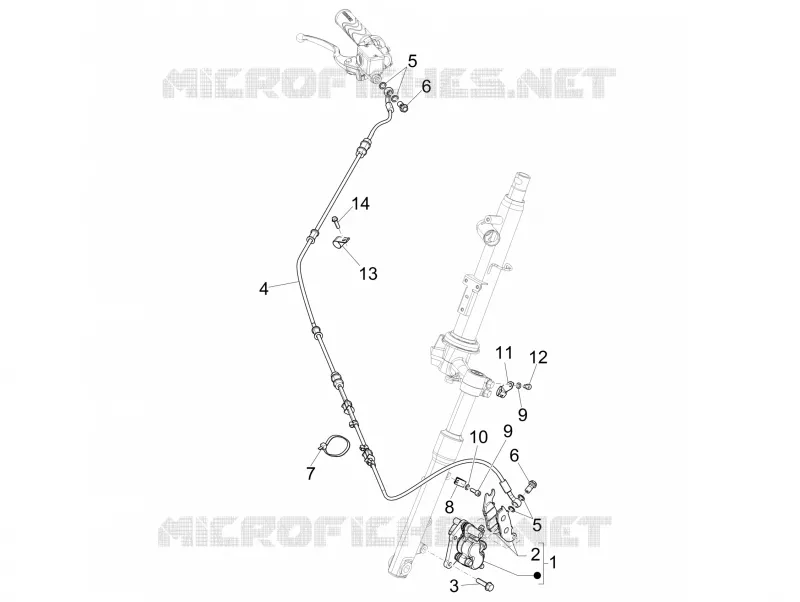 Brakes pipes - Calipers