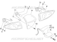 Rear headlamps - Turn signal lamps