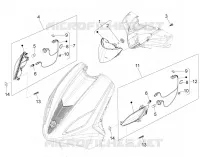 Front headlamps - Turn signal lamps