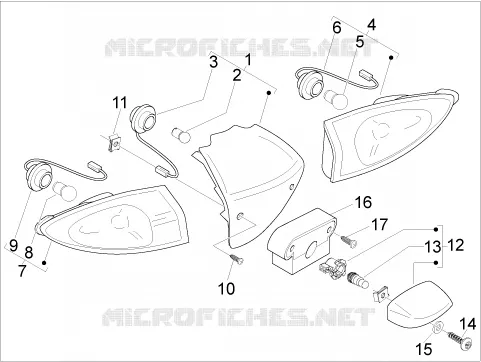Rear headlamps - Turn signal lamps