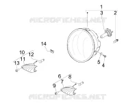 Front headlamps - Turn signal lamps