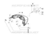 Rear headlamps - Turn signal lamps