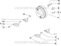 Front headlamps - Turn signal lamps