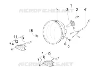 Front headlamps - Turn signal lamps