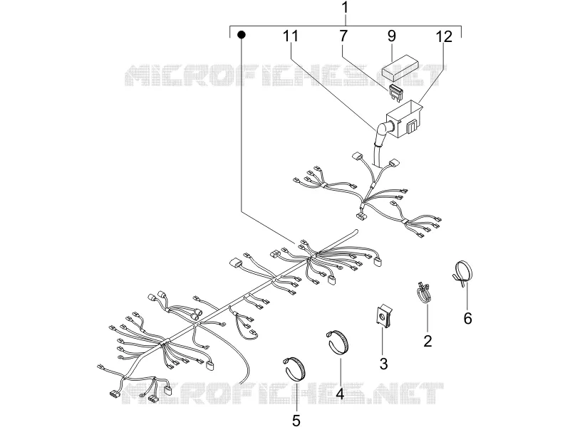 Main cable harness