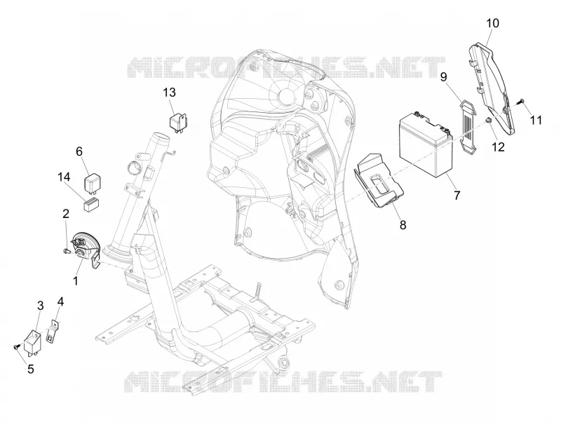 Remote control switches - Battery - Horn