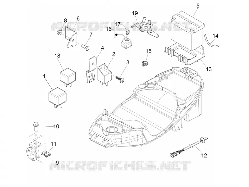 Remote control switches - Battery - Horn