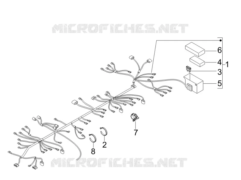 Main cable harness