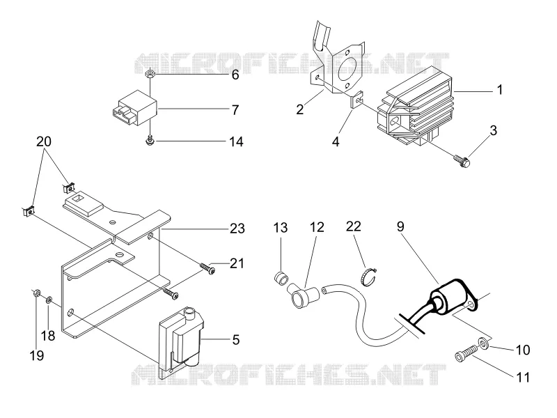Voltage Regulators - Electronic Control Units (ecu) - H.T. Coil