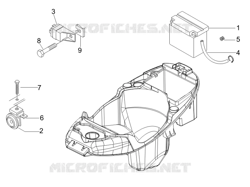 Remote control switches - Battery - Horn