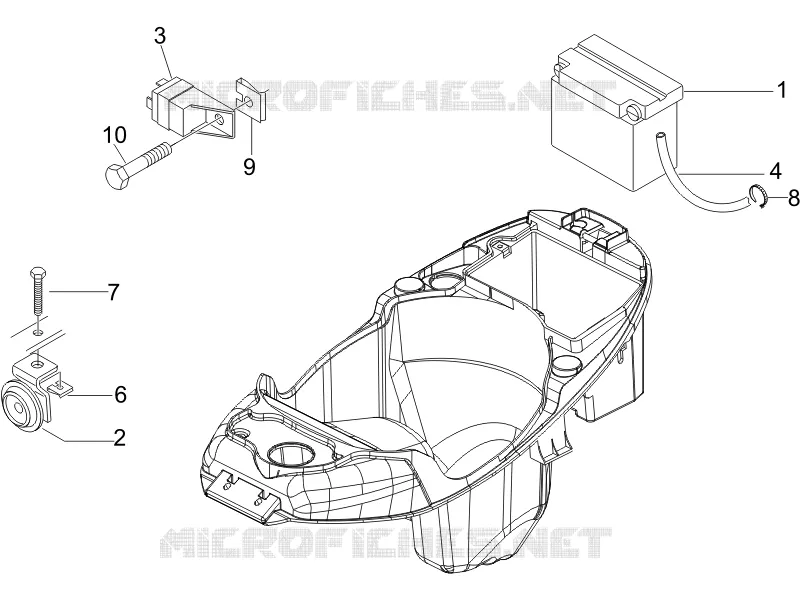 Remote control switches - Battery - Horn