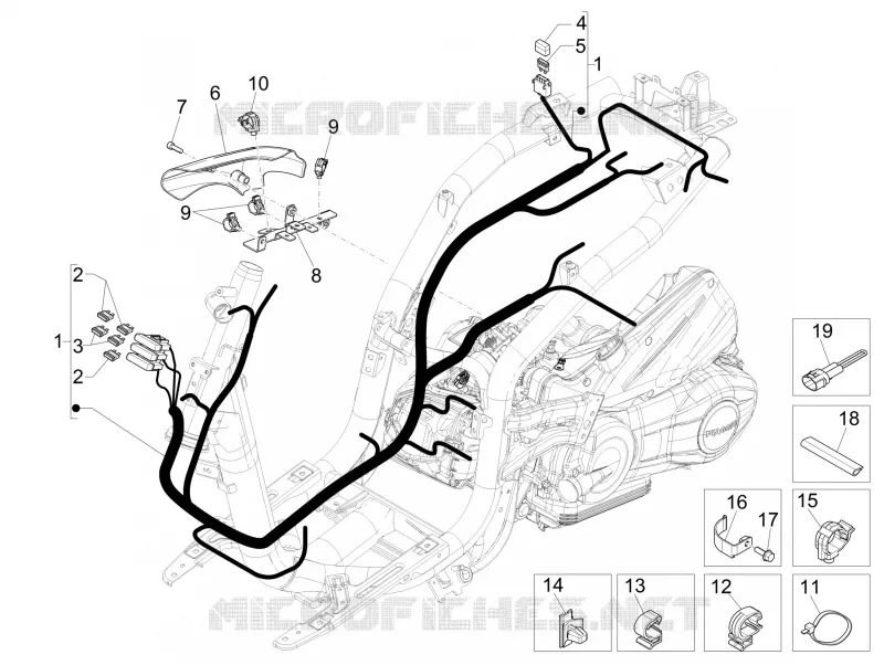 Main cable harness