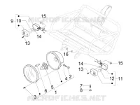 Front headlamps - Turn signal lamps