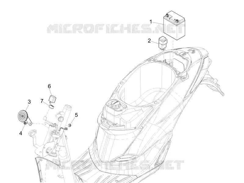 Remote control switches - Battery - Horn