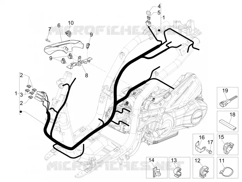 Main cable harness