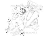 Front headlamps - Turn signal lamps