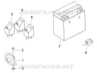 Remote control switches - Battery - Horn