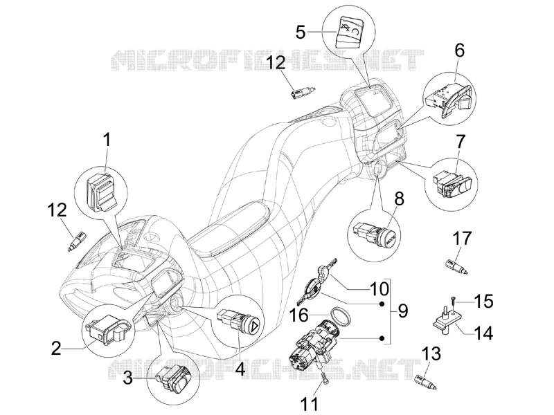 Selectors - Switches - Buttons