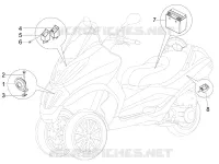 Remote control switches - Battery - Horn