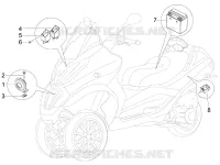 Remote control switches - Battery - Horn