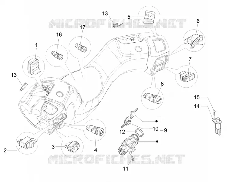 Selectors - Switches - Buttons