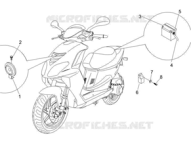 Remote control switches - Battery - Horn