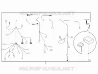 Main cable harness